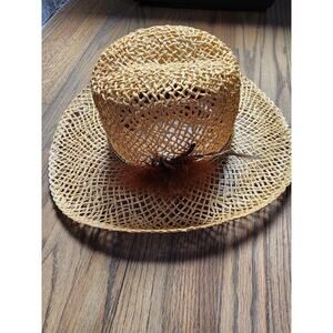 vintage woven Resistol Stagecoach Cowboy Hat
